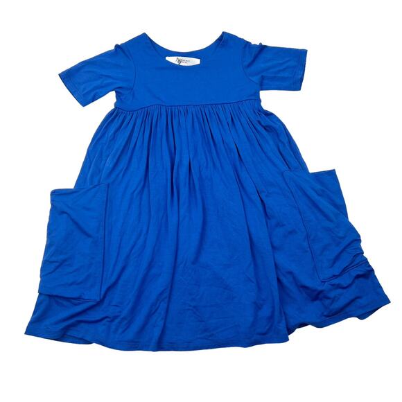 Remie Girl Blue Day Dress Size 4T - Picture 1 of 7